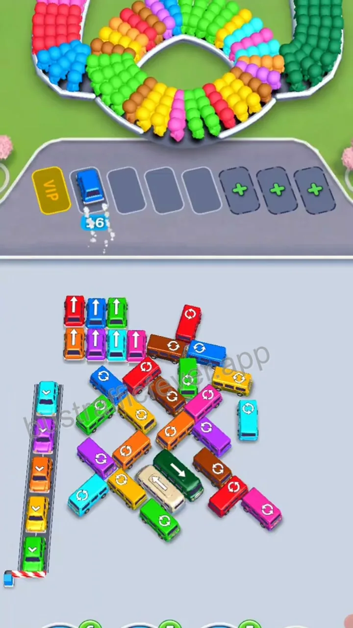 Bus Traffic Fever Level 185 step 7