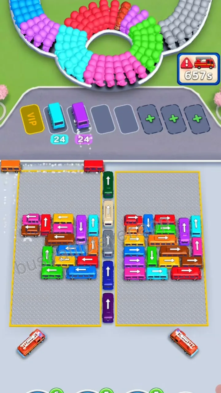 Bus Traffic Fever Level 187 step 2
