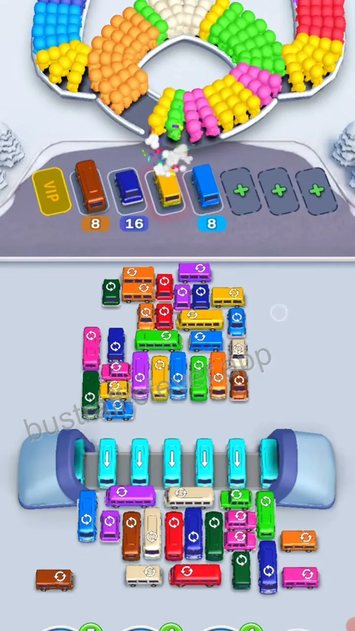 Bus Traffic Fever Level 167 step 5