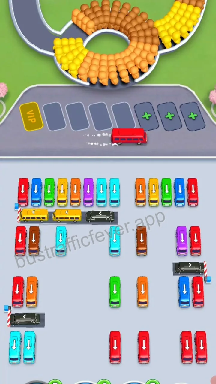 Bus Traffic Fever Level 157 step 7