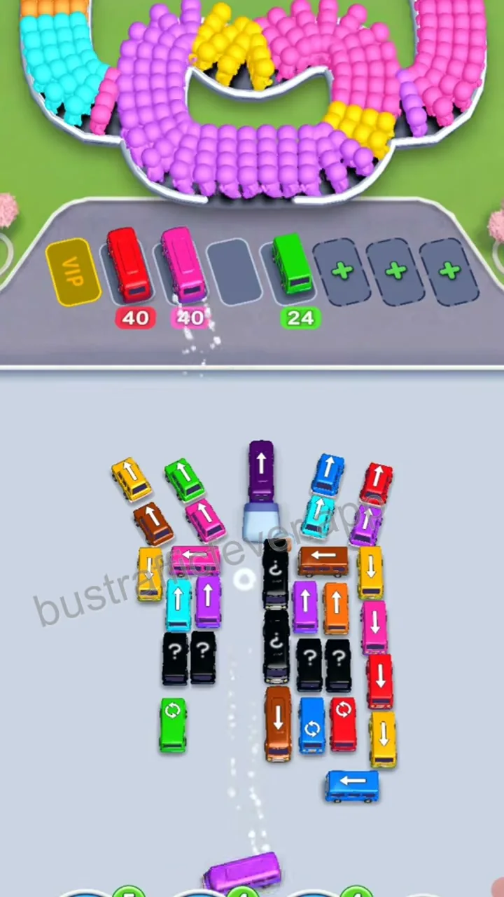 Bus Traffic Fever Level 162 step 5