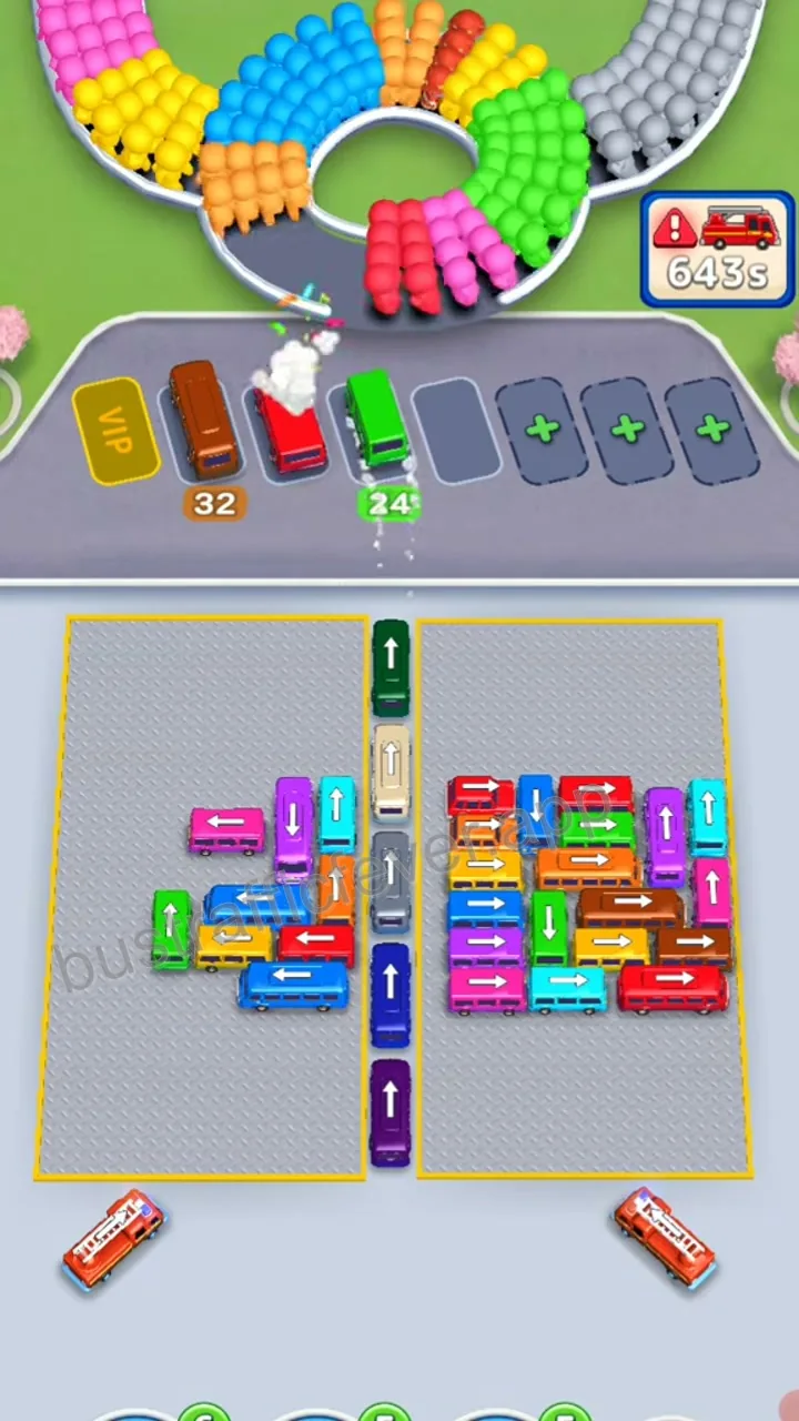 Bus Traffic Fever Level 187 step 3