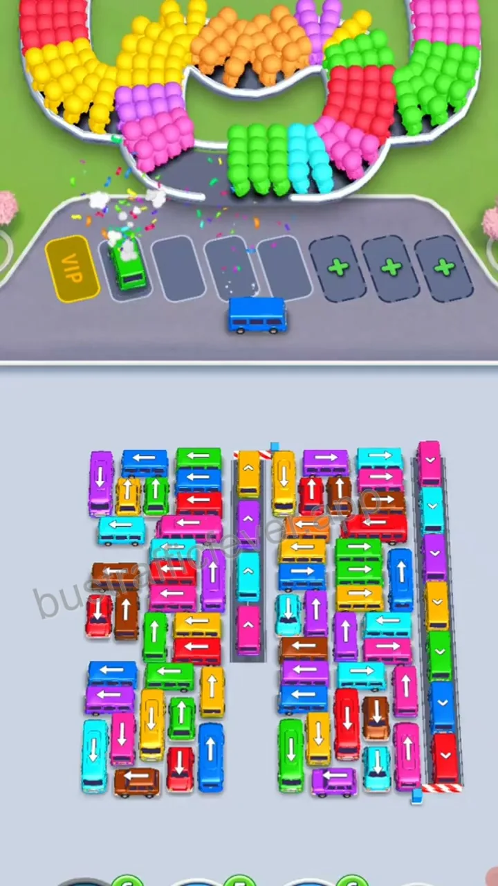 Bus Traffic Fever Level 194 step 6