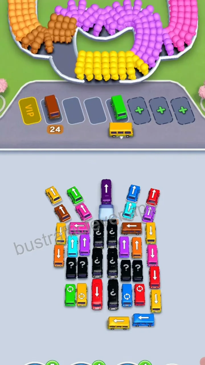 Bus Traffic Fever Level 162 step 3