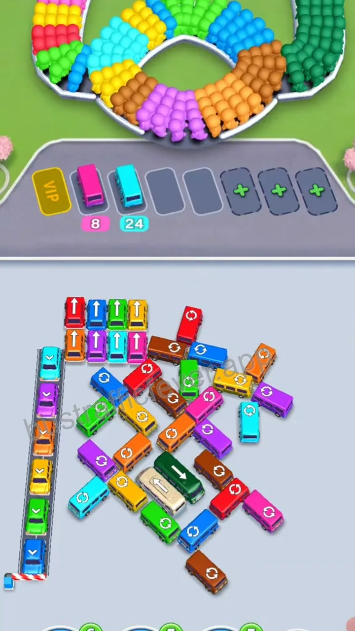 Bus Traffic Fever Level 185 step 3