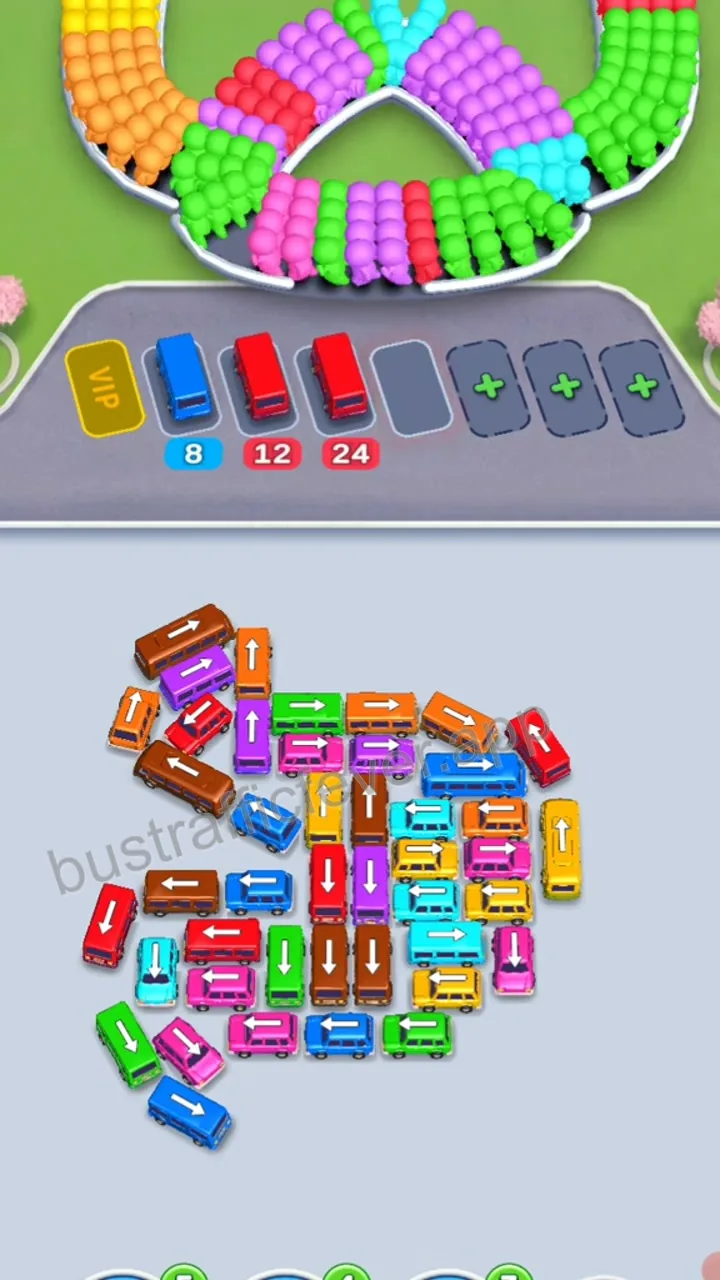 Bus Traffic Fever Level 159 step 6