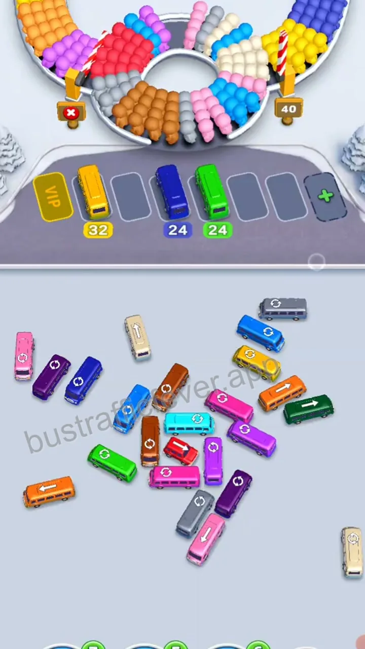 Bus Traffic Fever Level 199 step 5