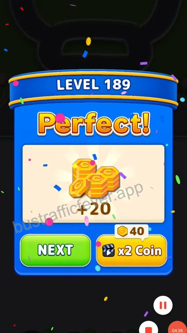 Bus Traffic Fever Level 189 step 7