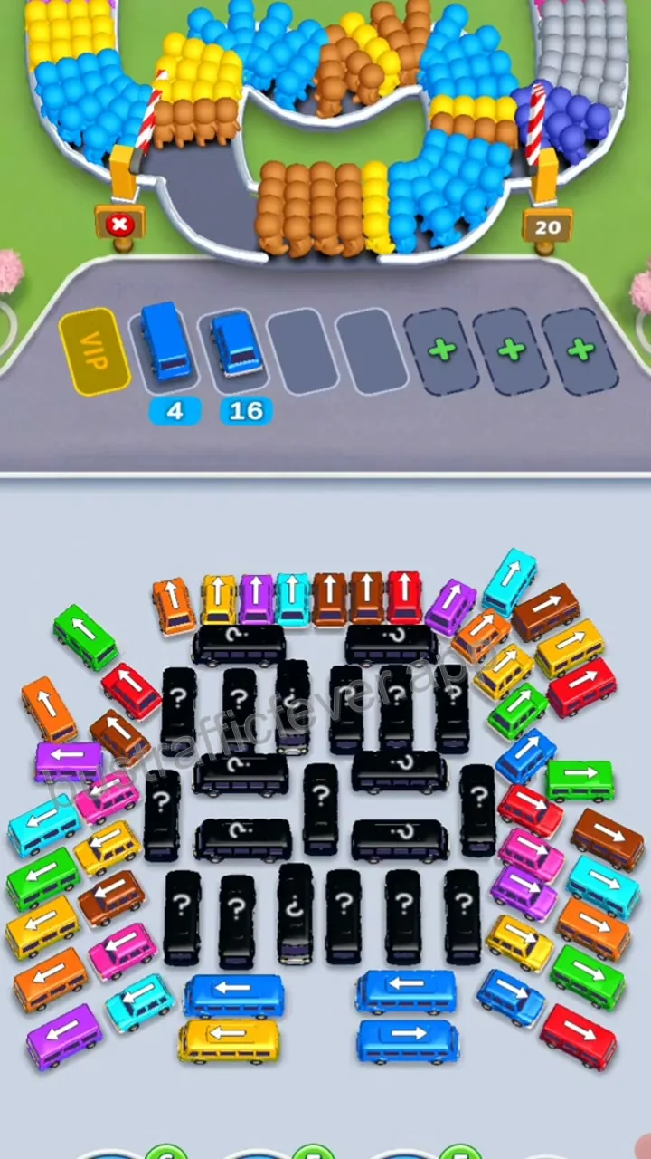 Bus Traffic Fever Level 191 step 4