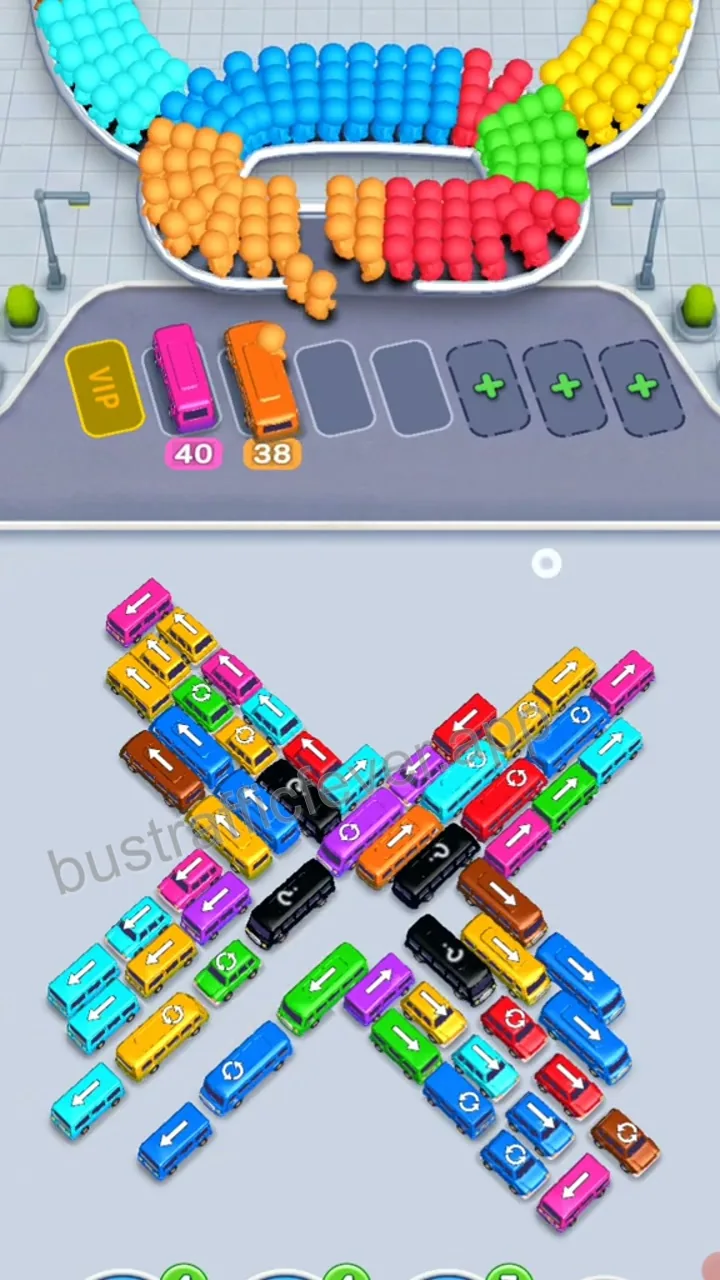 Bus Traffic Fever Level 152 step 4