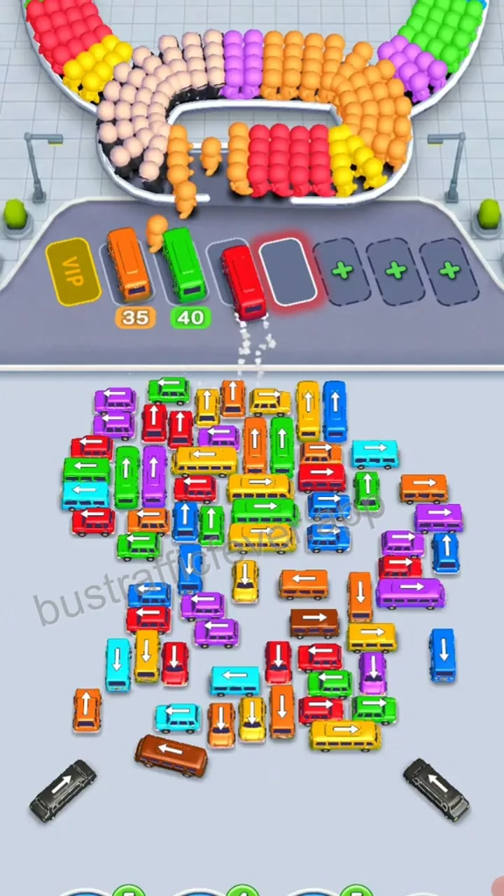 Bus Traffic Fever Level 180 step 3
