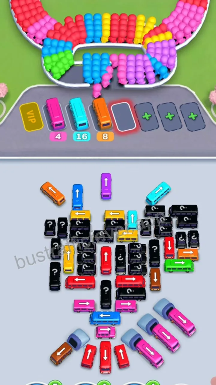Bus Traffic Fever Level 163 step 7