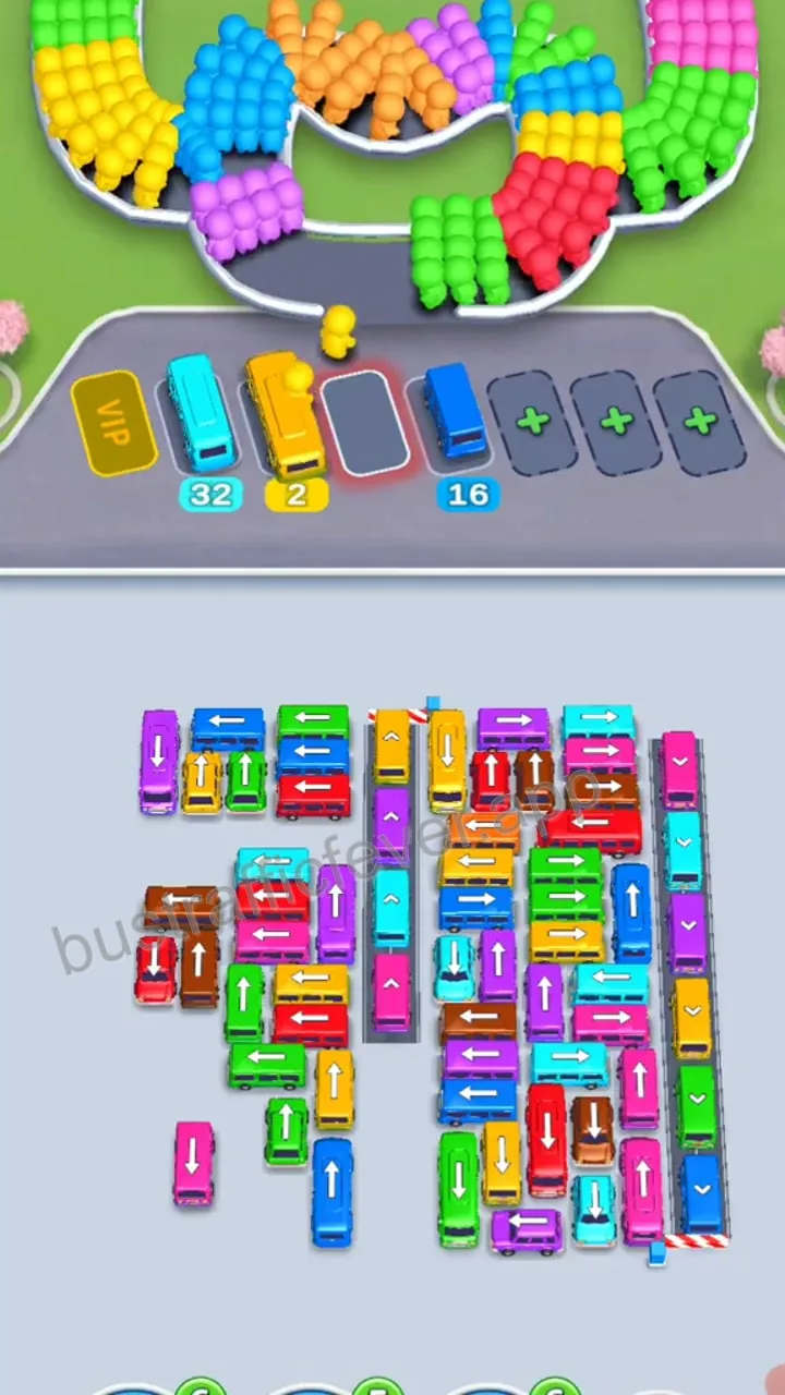 Bus Traffic Fever Level 194 step 7
