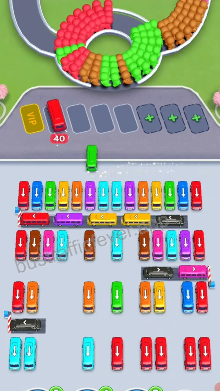 Bus Traffic Fever Level 157 step 6