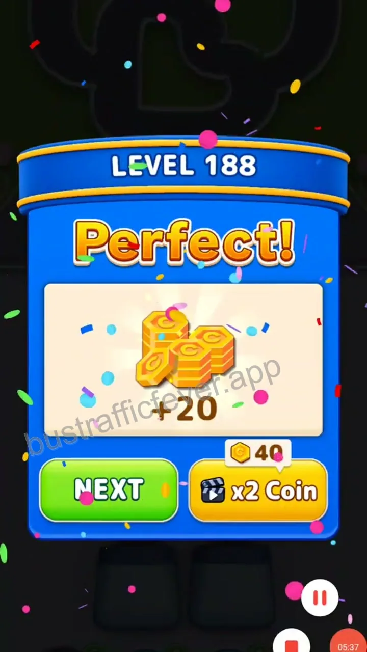 Bus Traffic Fever Level 188 step 7