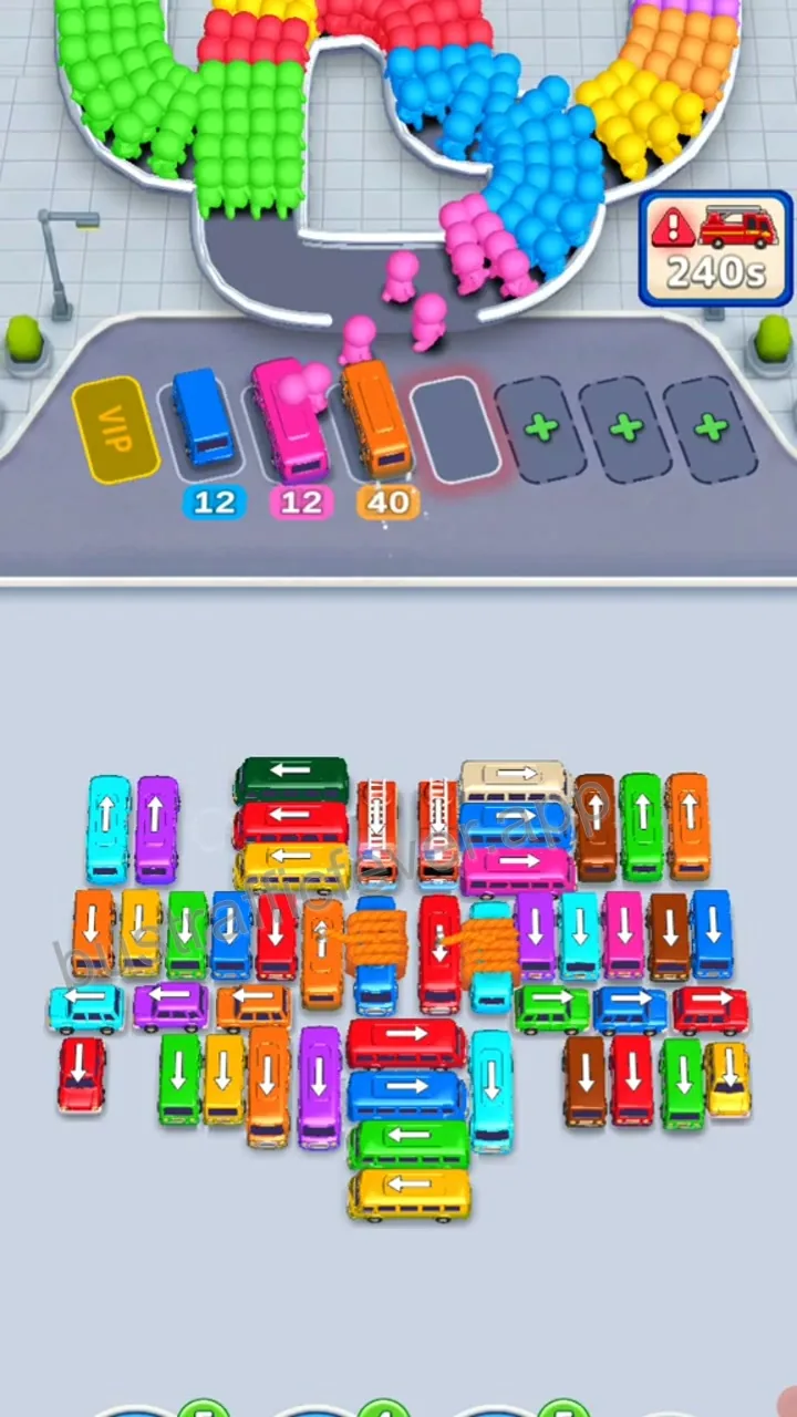 Bus Traffic Fever Level 175 step 3