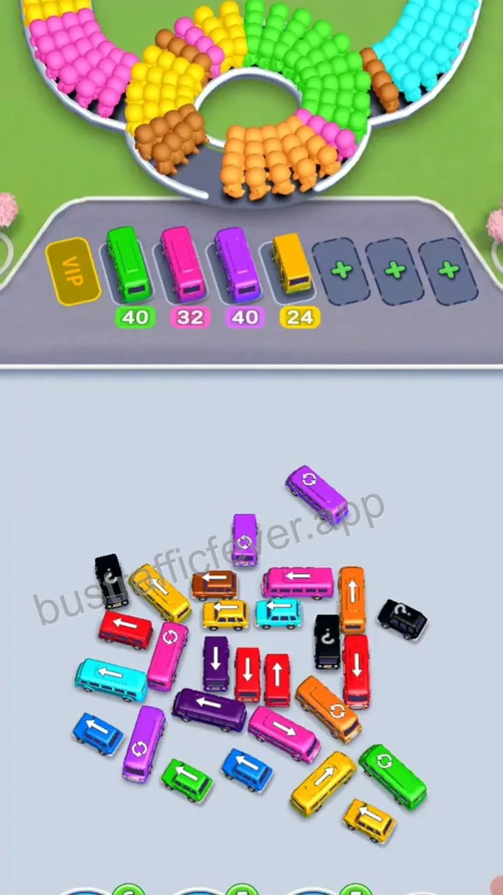 Bus Traffic Fever Level 186 step 6