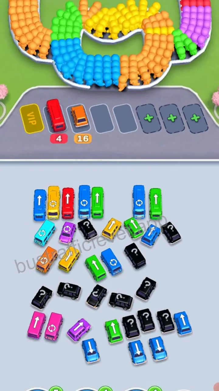 Bus Traffic Fever Level 165 step 5