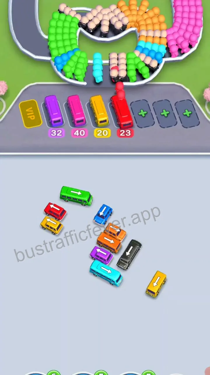 Bus Traffic Fever Level 192 step 6