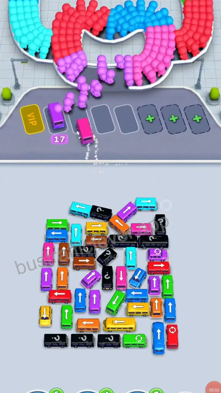 Bus Traffic Fever Level 183 step 2
