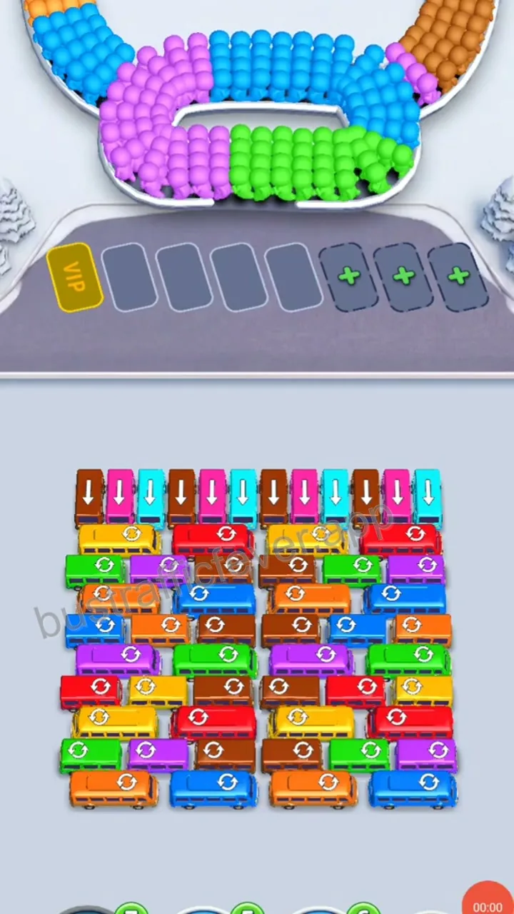 Bus Traffic Fever Level 198