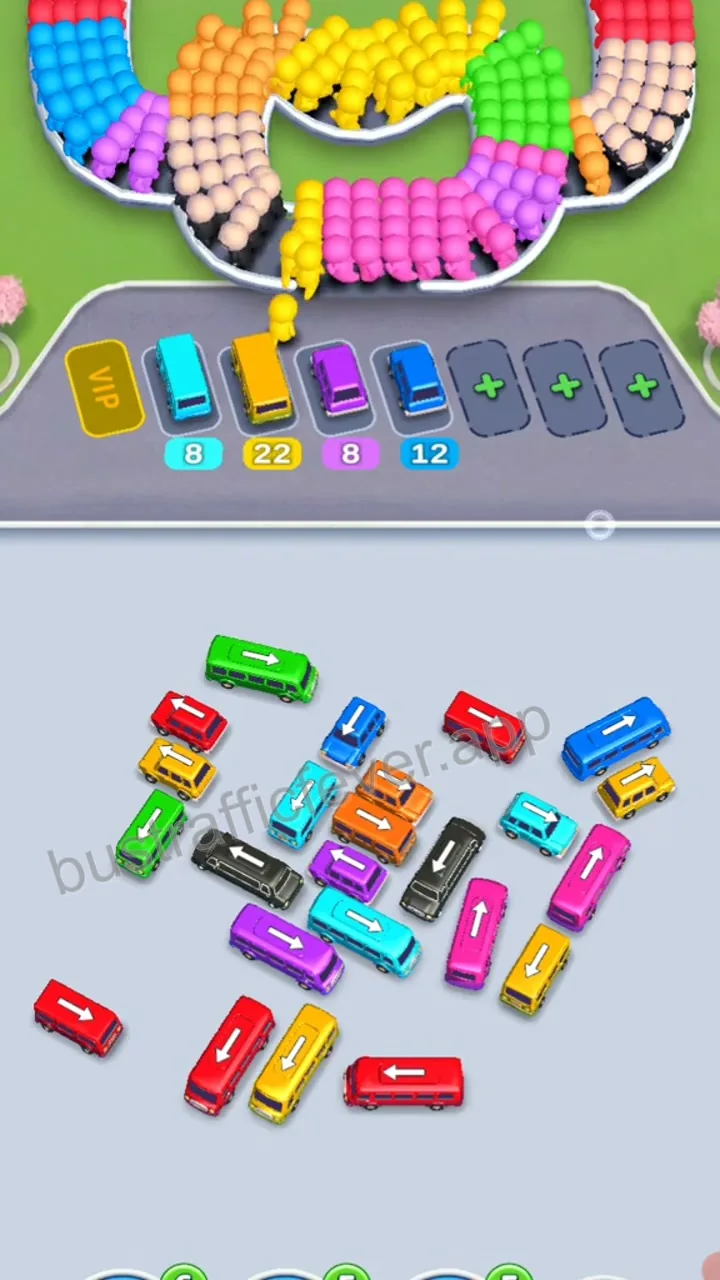 Bus Traffic Fever Level 192 step 4