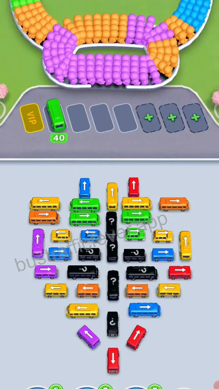 Bus Traffic Fever Level 193 step 2