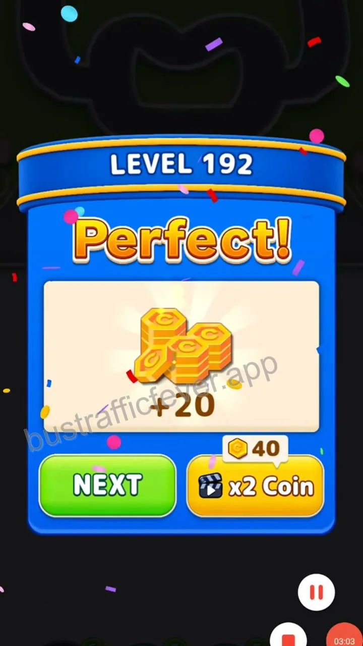 Bus Traffic Fever Level 192 step 7