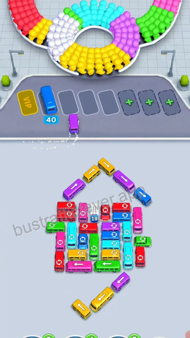 Bus Traffic Fever Level 177 step 2