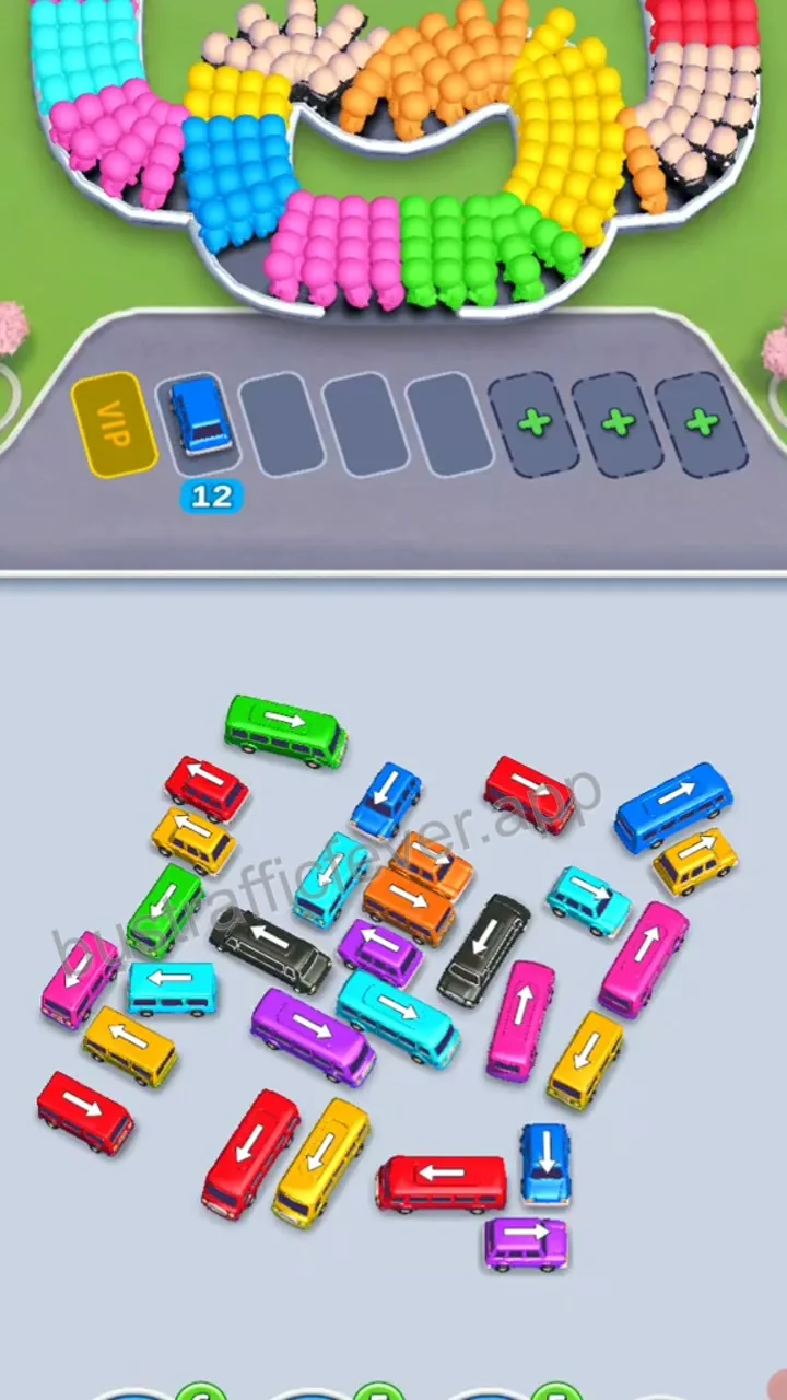 Bus Traffic Fever Level 192 step 2
