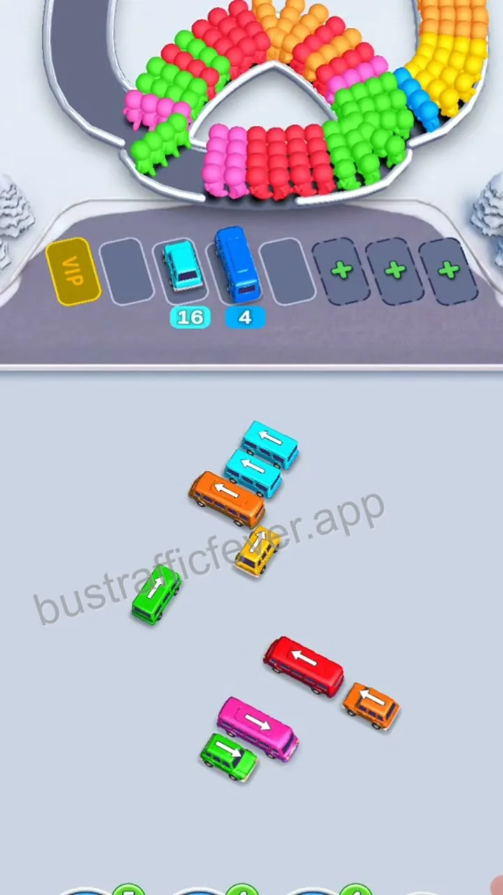 Bus Traffic Fever Level 172 step 6