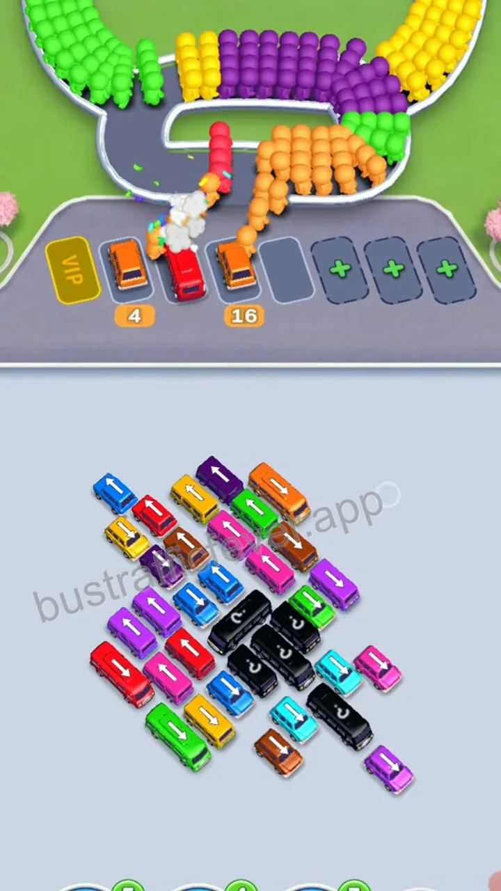 Bus Traffic Fever Level 158 step 3