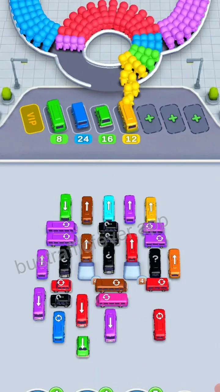 Bus Traffic Fever Level 151 step 3