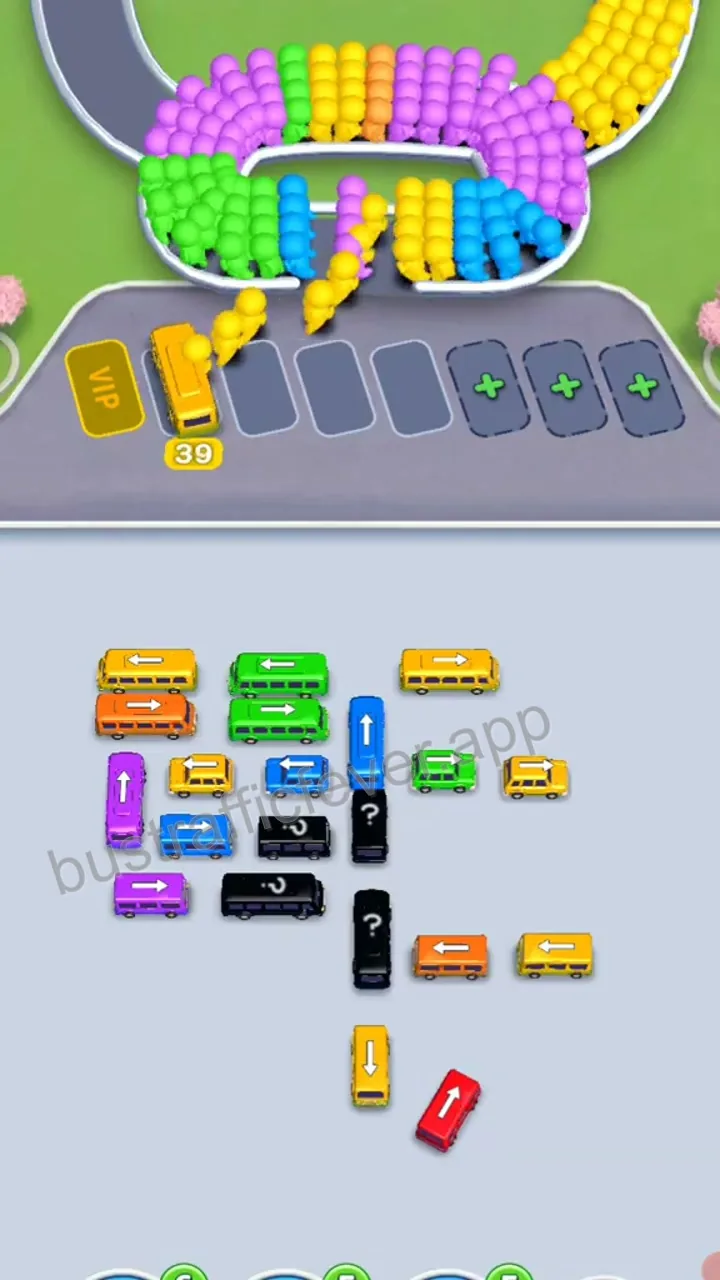 Bus Traffic Fever Level 193 step 7