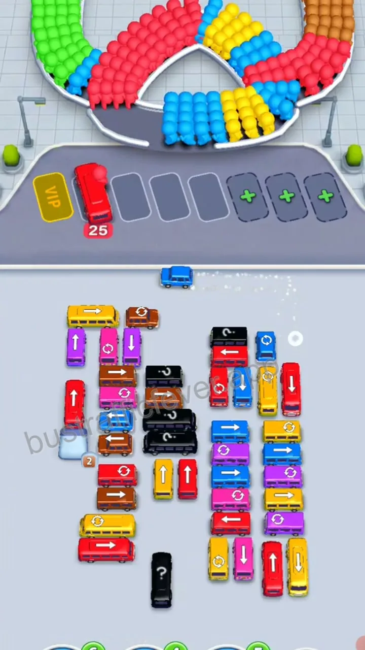 Bus Traffic Fever Level 182 step 5
