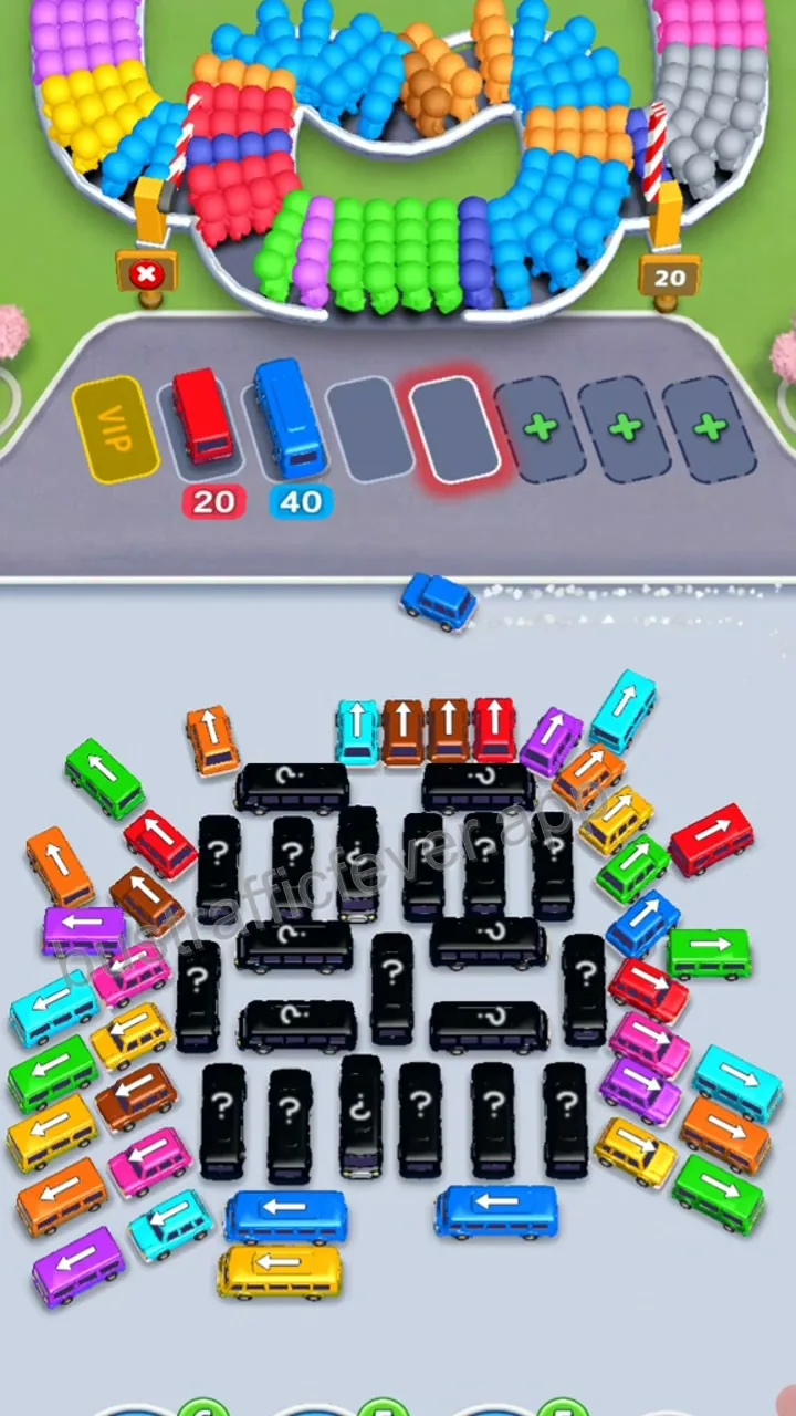 Bus Traffic Fever Level 191 step 6
