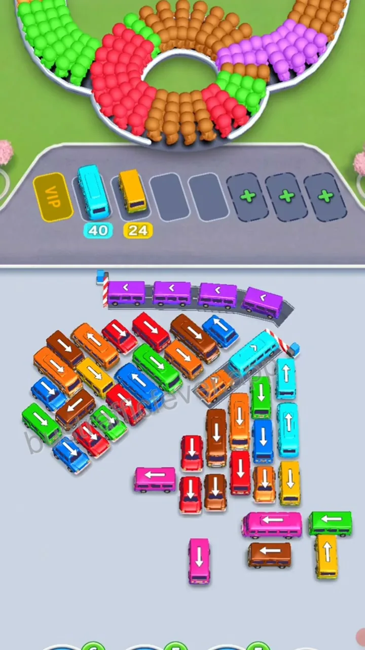 Bus Traffic Fever Level 190 step 5