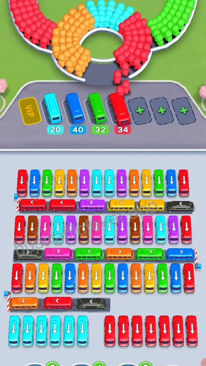 Bus Traffic Fever Level 157 step 3