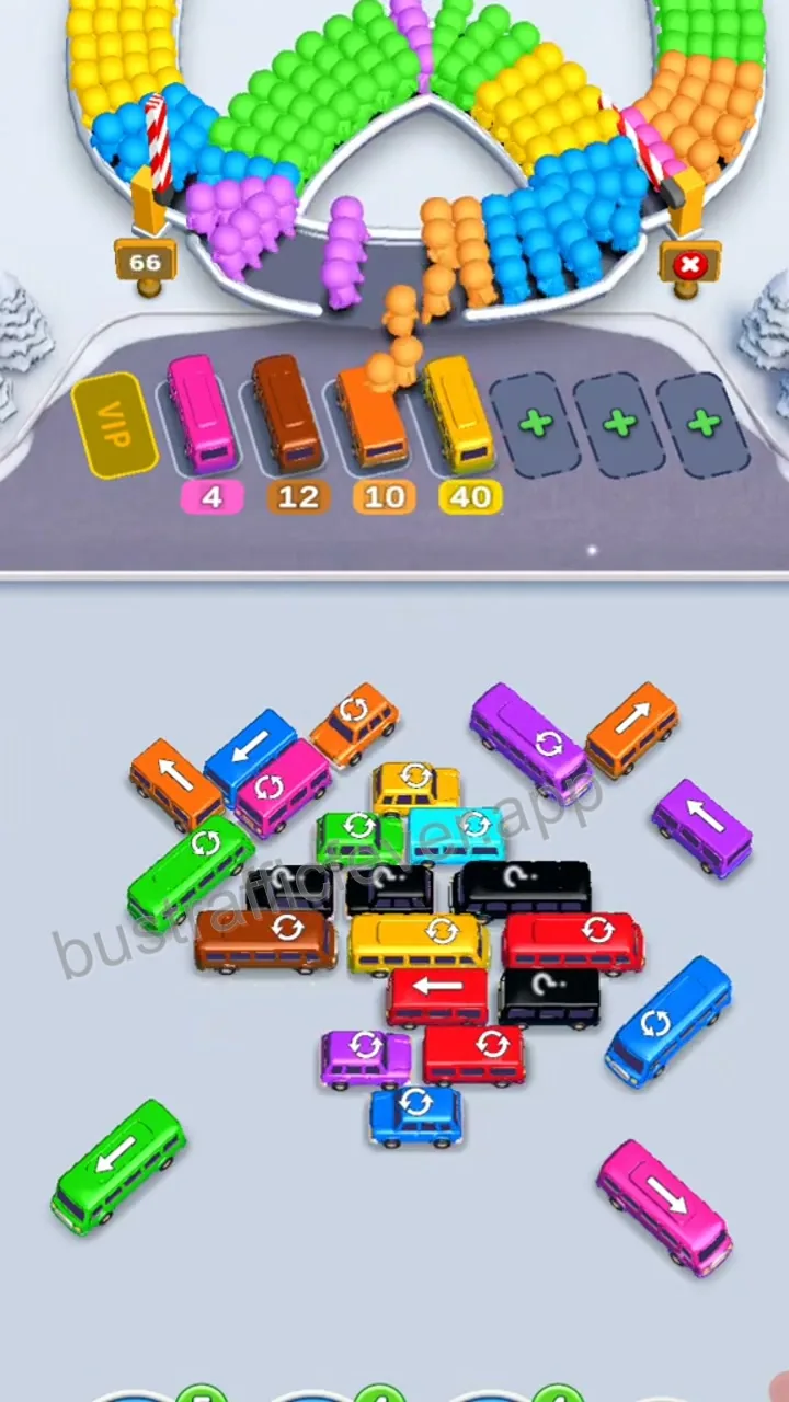 Bus Traffic Fever Level 173 step 6