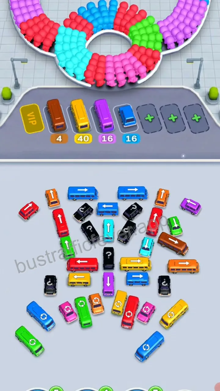 Bus Traffic Fever Level 155 step 4
