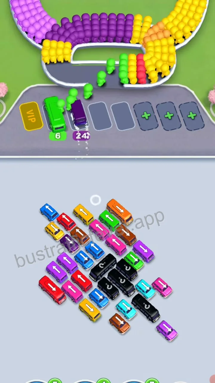Bus Traffic Fever Level 158 step 4