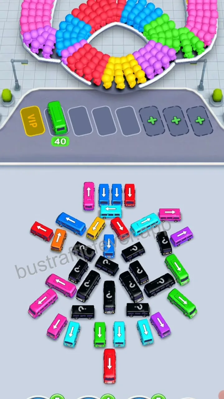 Bus Traffic Fever Level 179 step 2