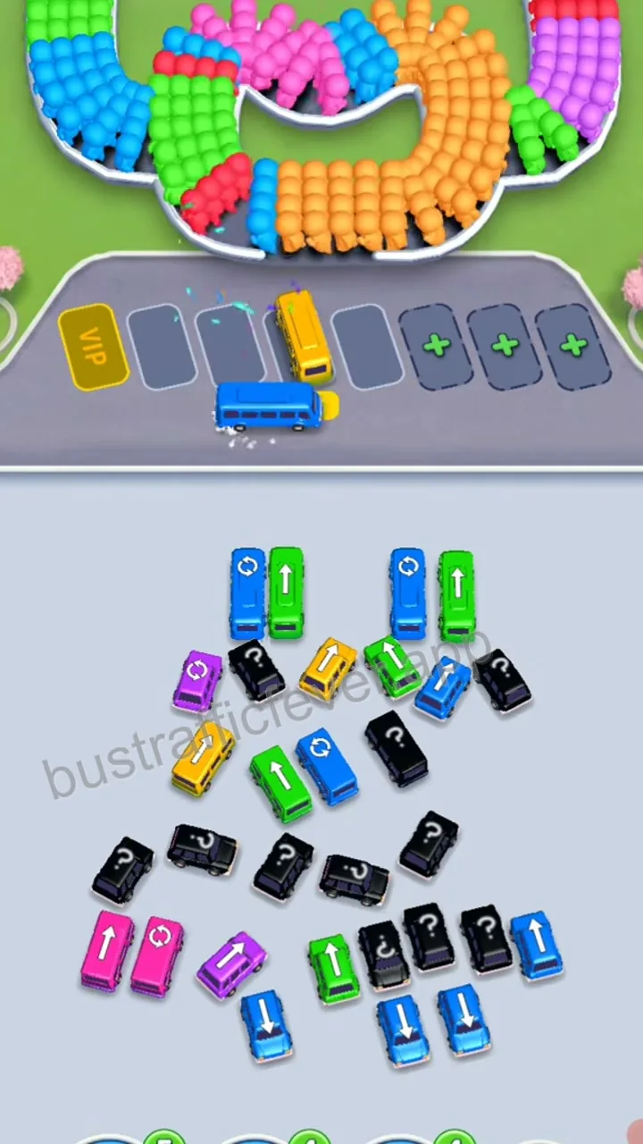Bus Traffic Fever Level 165 step 7