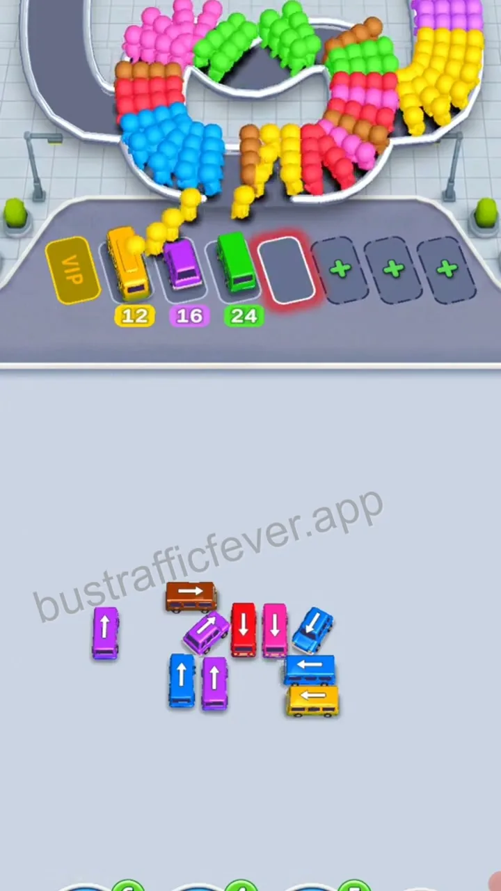 Bus Traffic Fever Level 183 step 7