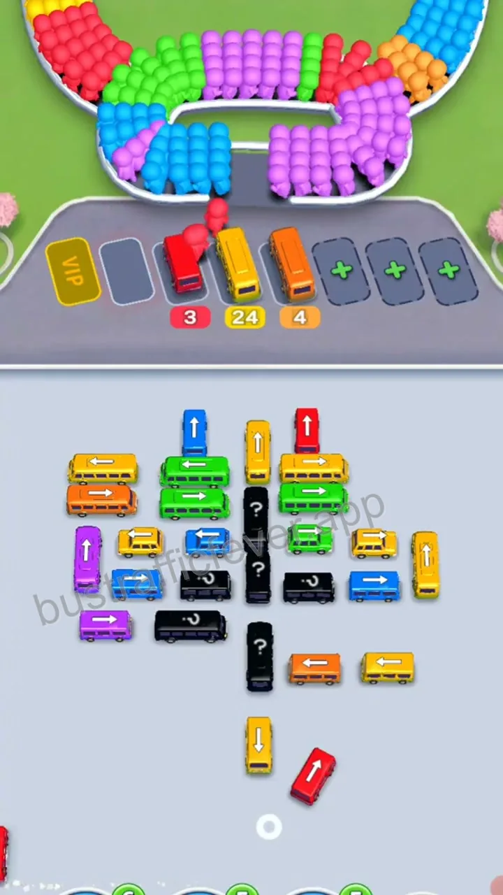 Bus Traffic Fever Level 193 step 6
