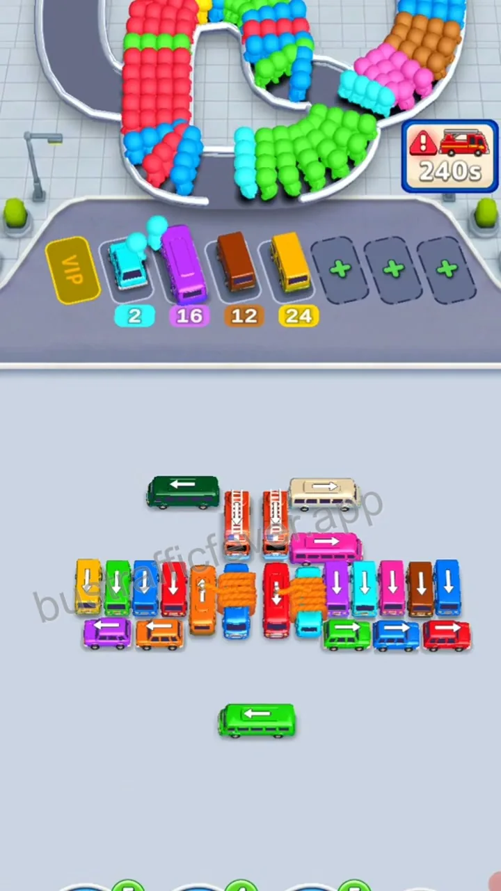 Bus Traffic Fever Level 175 step 5