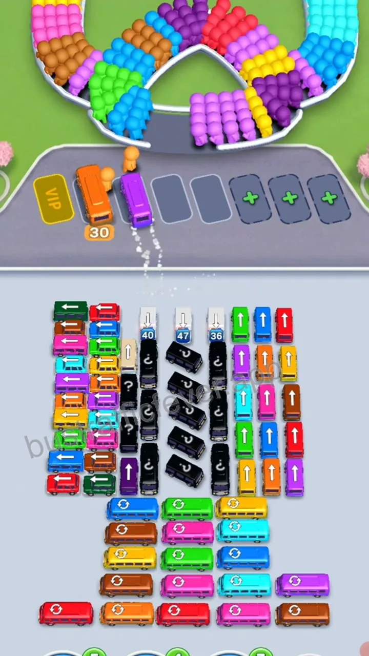 Bus Traffic Fever Level 160 step 5