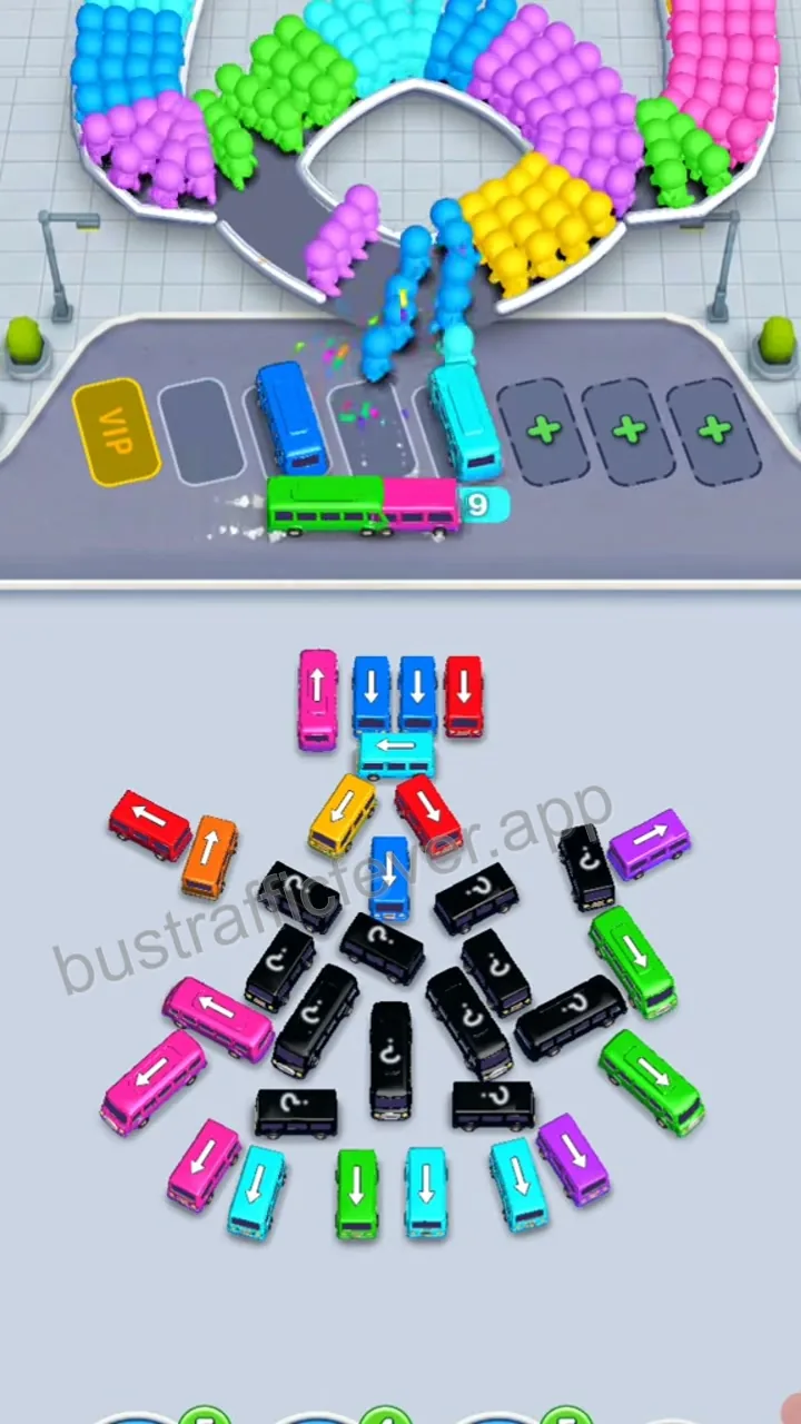 Bus Traffic Fever Level 179 step 3
