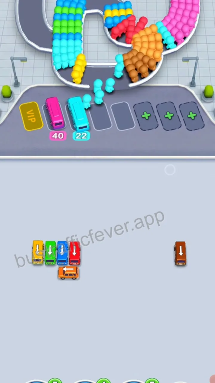 Bus Traffic Fever Level 175 step 6