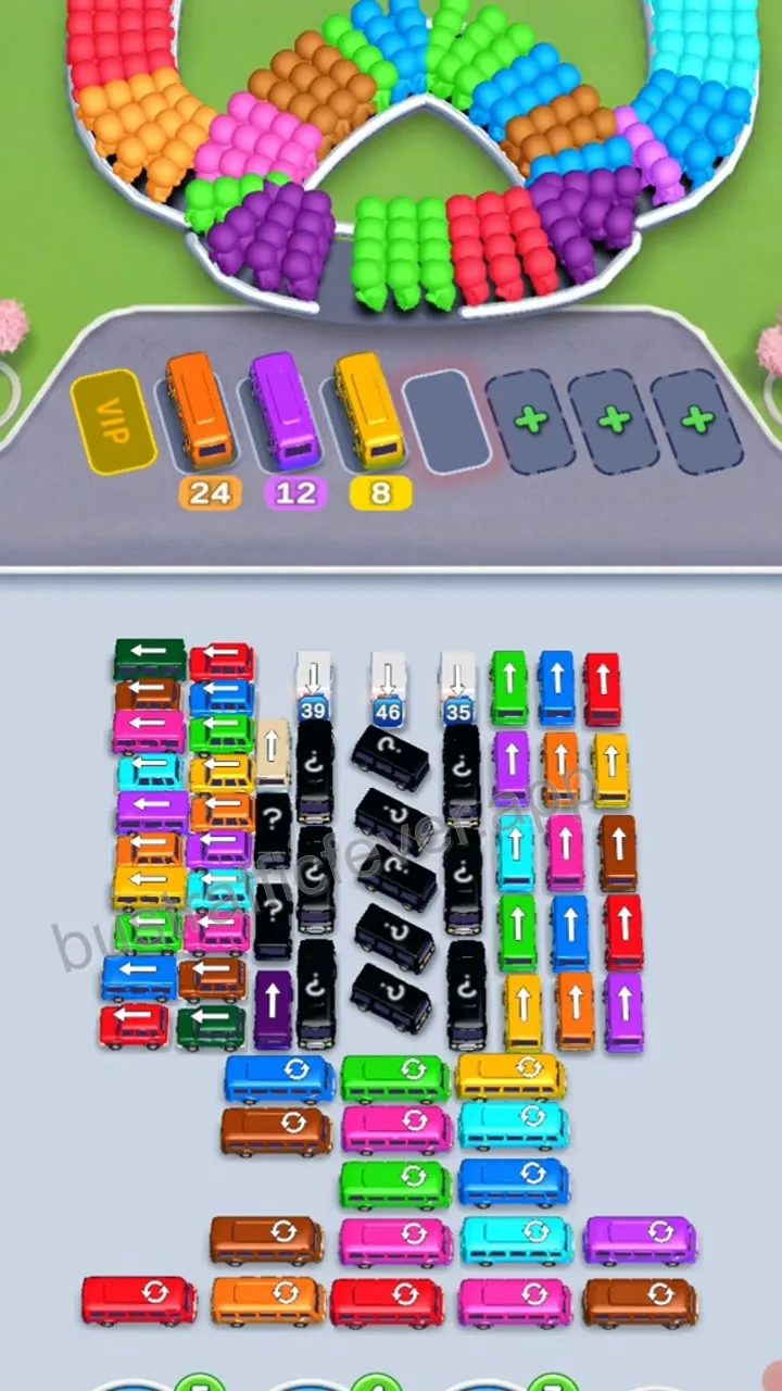 Bus Traffic Fever Level 160 step 6